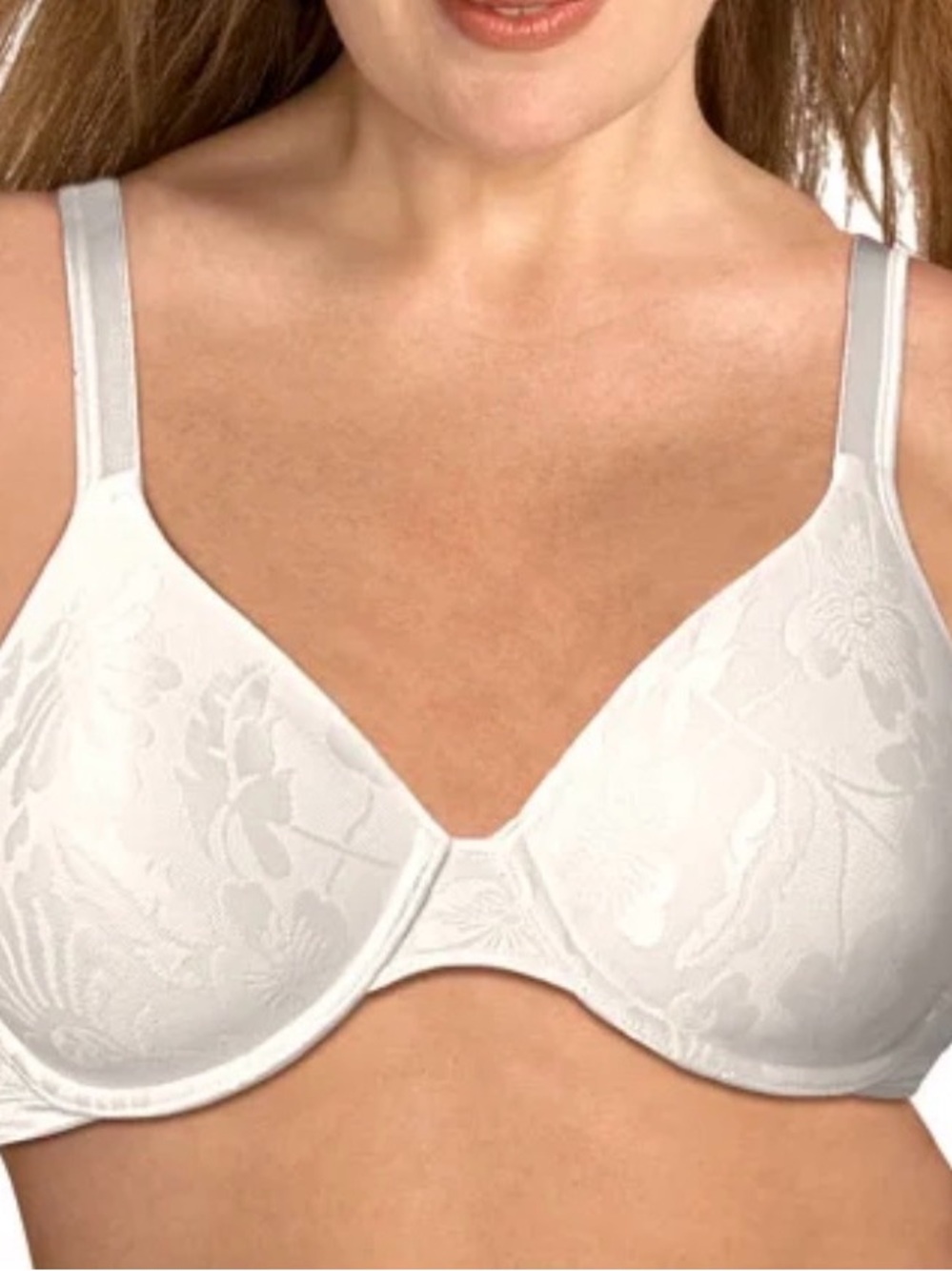 NWT $33 playtex 38B wired jacquard bra 1612
